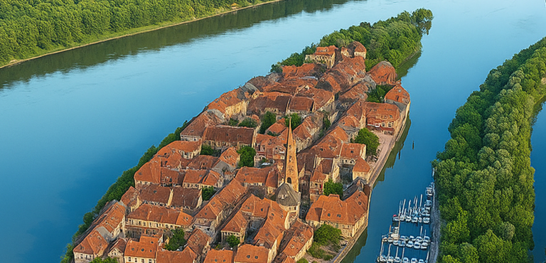 Vue sud de Kervog